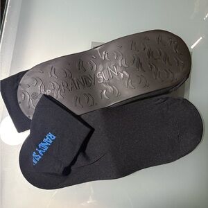 NWT Randy Sun Women’s Men’s Size XL Black waterproof ankle socks